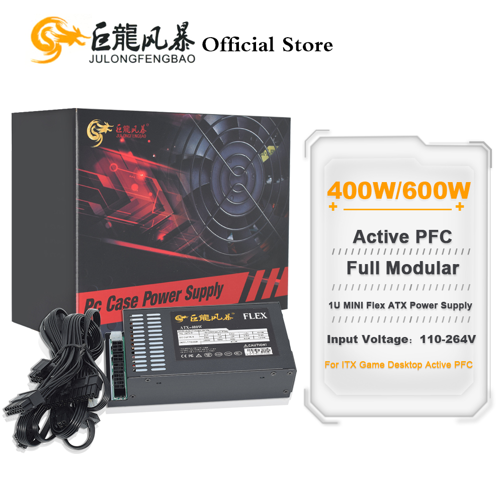 JULONGFENGBAO Modular completo - Flex Atx Power Supply 600W 1U reseña y precio