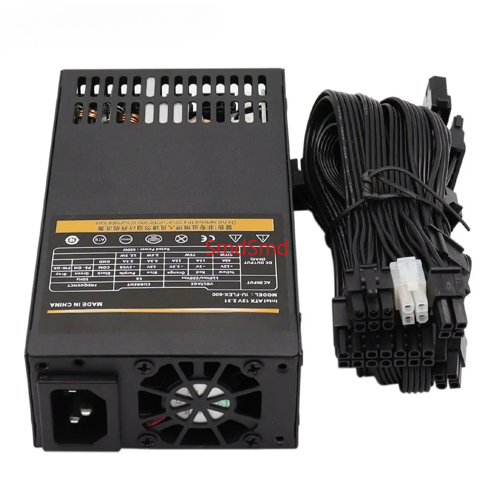 Fuente de alimentación modular - Flex Atx Power Supply 600W 1U reseña y precio